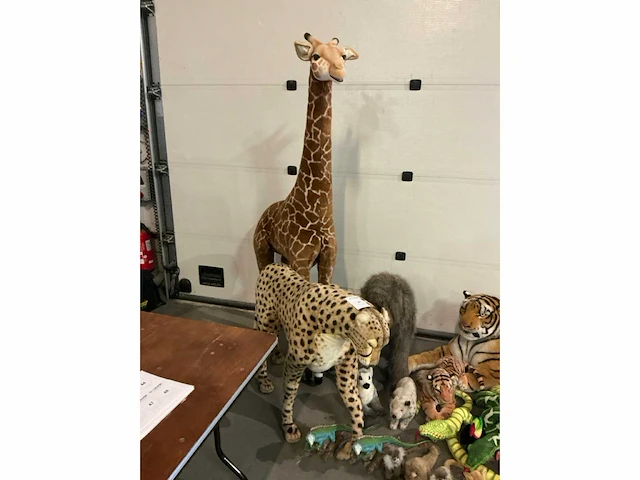 Hanza creations partij decoratie plunchen dieren - afbeelding 12 van  32