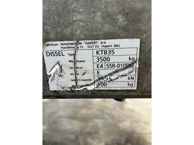 Hapert - 2019 - lf2 - lf2 - aanhangwagen - afbeelding 2 van  16