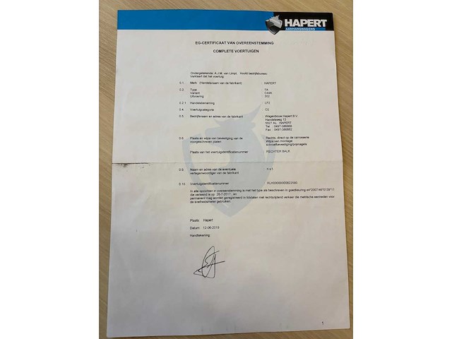 Hapert - 2019 - lf2 - lf2 - aanhangwagen - afbeelding 6 van  17