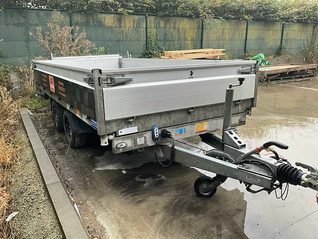 Hapert 3500 aanhangwagen met kipfunctie - afbeelding 3 van  10