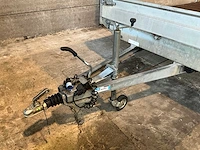 Hapert dubbelas plateau aanhangwagen 610x206 - afbeelding 2 van  27