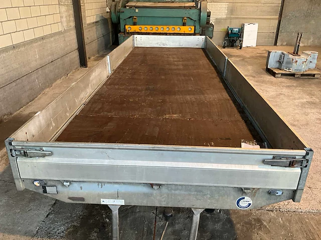 Hapert dubbelas plateau aanhangwagen 610x206 - afbeelding 3 van  27