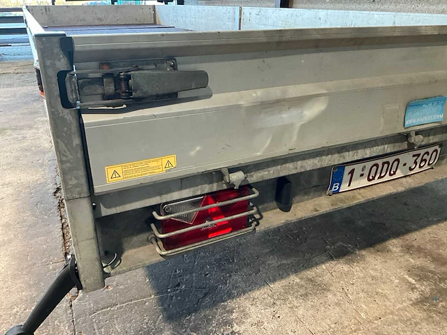 Hapert dubbelas plateau aanhangwagen 610x206 - afbeelding 8 van  27