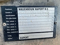 Hapert dubbelas plateau aanhangwagen 610x206 - afbeelding 15 van  27
