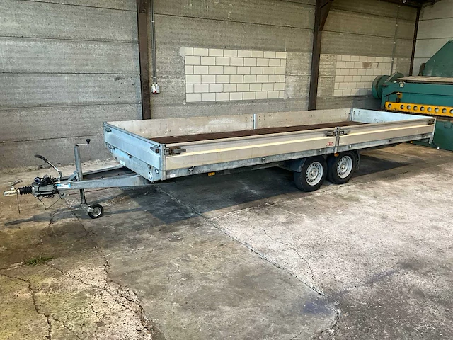Hapert dubbelas plateau aanhangwagen 610x206 - afbeelding 12 van  27