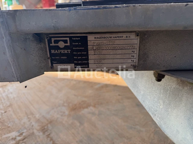 Hapert r13-13 aanhangwagen - afbeelding 8 van  10