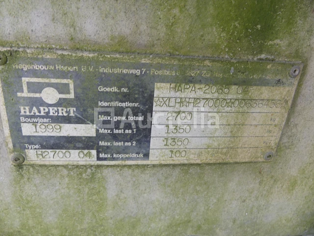 Happert h2700 kipper - afbeelding 2 van  19