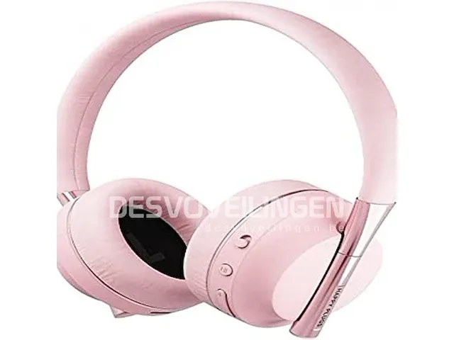Happy plugs bt hoofdtelefoon limited volume for kids - roségoud - afbeelding 2 van  7