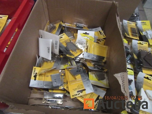 Hardware/set van +-500 gesorteerde blisterverpakkingen - afbeelding 4 van  6