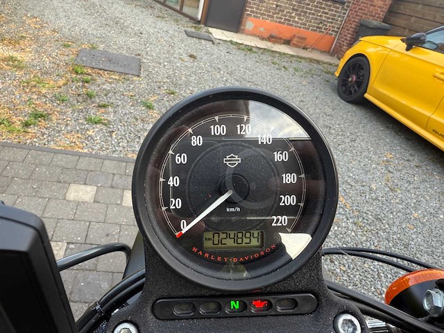 Harley - iron 883 - xl2 - motorfiets - afbeelding 5 van  33