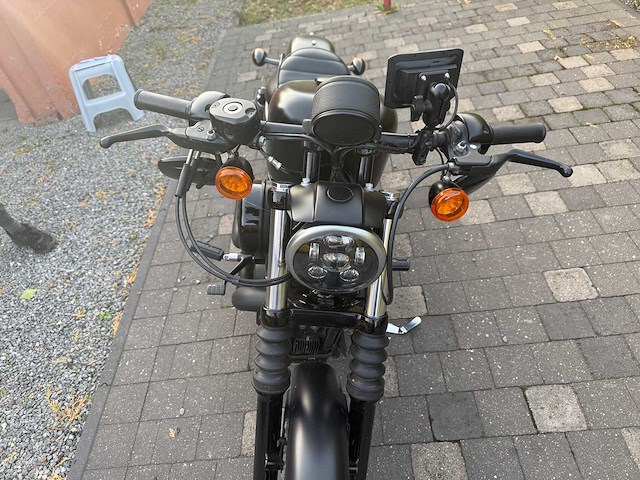 Harley - iron 883 - xl2 - motorfiets - afbeelding 6 van  33