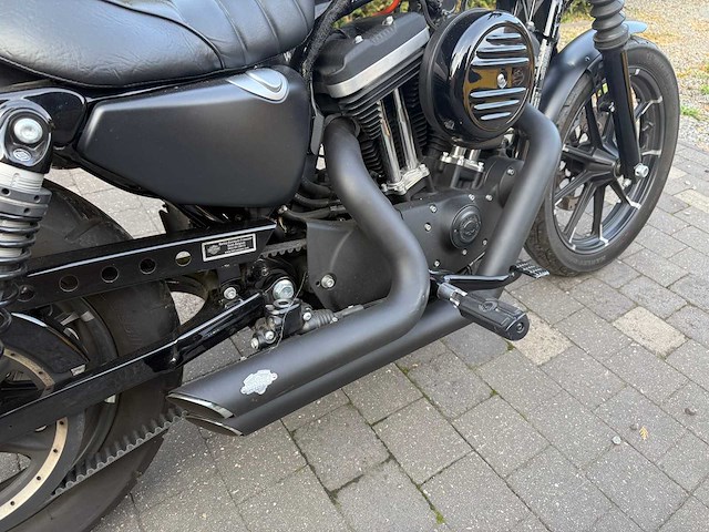 Harley - iron 883 - xl2 - motorfiets - afbeelding 19 van  33