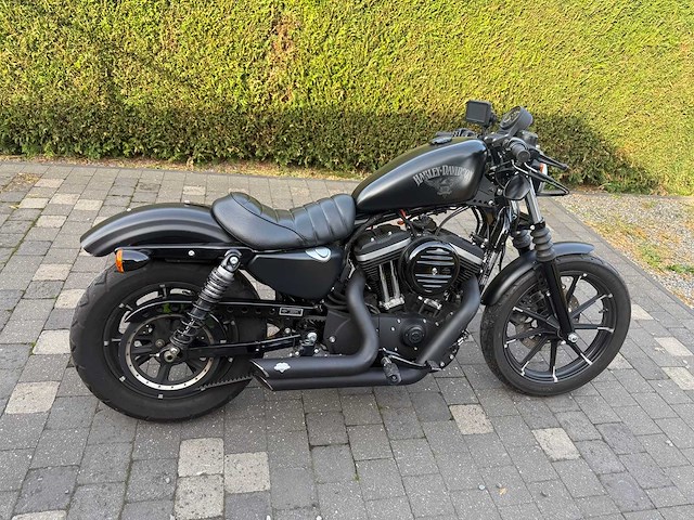 Harley - iron 883 - xl2 - motorfiets - afbeelding 30 van  33