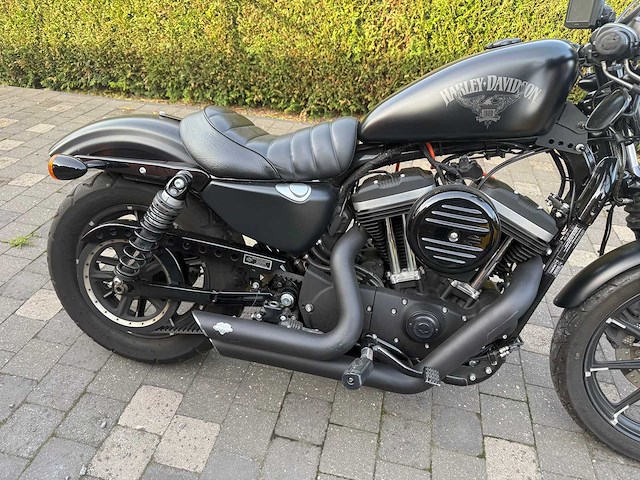 Harley - iron 883 - xl2 - motorfiets - afbeelding 31 van  33