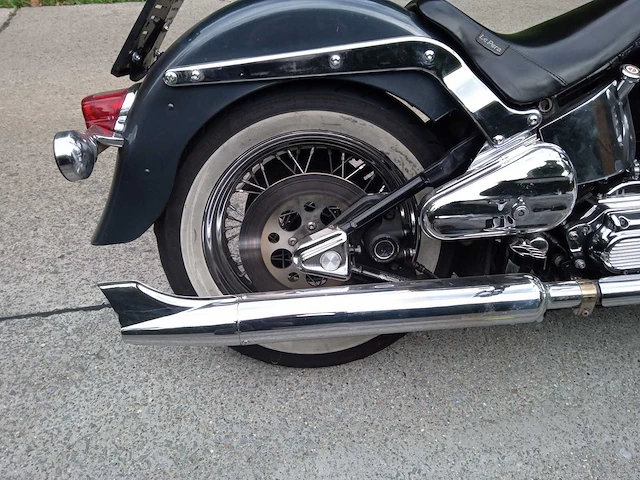 Harley davidson - fat boy - motorfiets - afbeelding 6 van  9