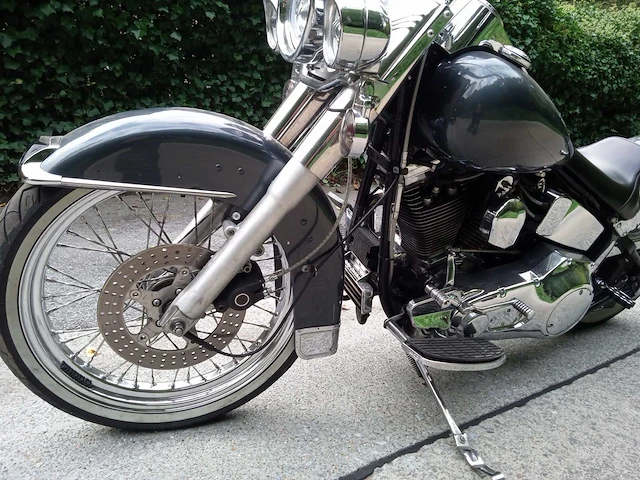 Harley davidson - fat boy - motorfiets - afbeelding 7 van  9