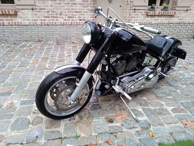 Harley davidson - flstn - motorfiets - afbeelding 7 van  12