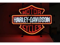 Harley davidson - neon verlichting - afbeelding 1 van  2