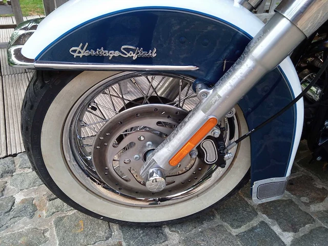 Harley davidson - softail classic - motorfiets - afbeelding 5 van  7