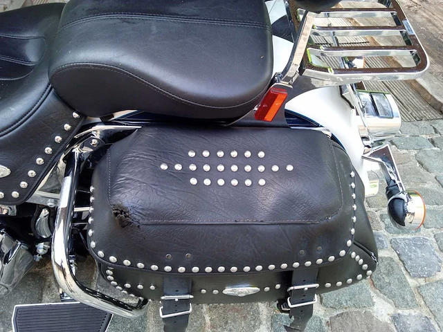 Harley davidson - softail classic - motorfiets - afbeelding 6 van  7