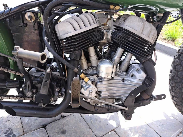Harley davidson - wla - klassieke auto's >15 - afbeelding 21 van  22
