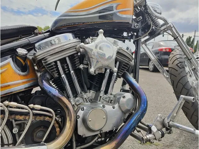 Harley davidson costum built - afbeelding 10 van  55