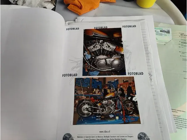 Harley davidson costum built - afbeelding 51 van  55