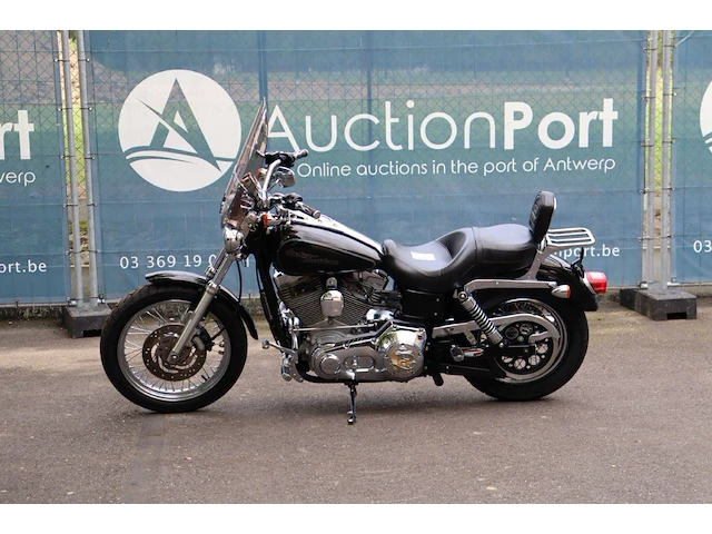 Harley-davidson dyna super glide custom benzine - afbeelding 1 van  1