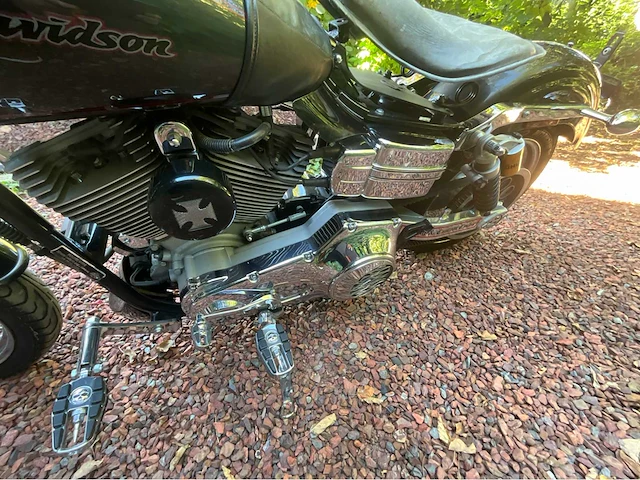 Harley-davidson dyna super glide custom motorfiets - afbeelding 5 van  36
