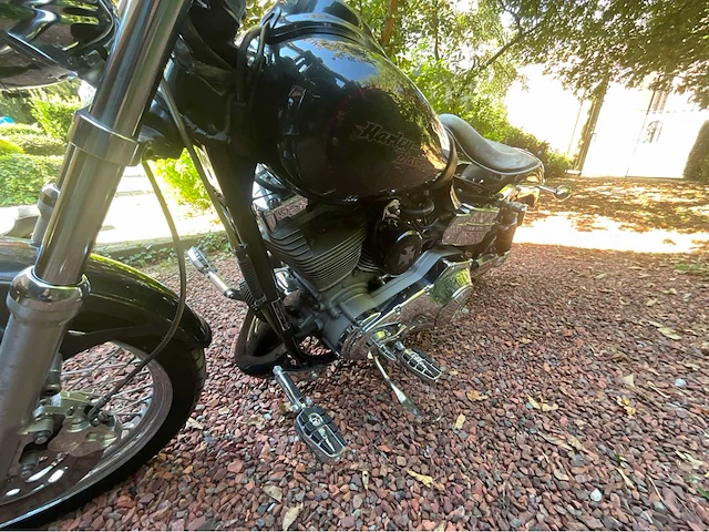 Harley-davidson dyna super glide custom motorfiets - afbeelding 6 van  36