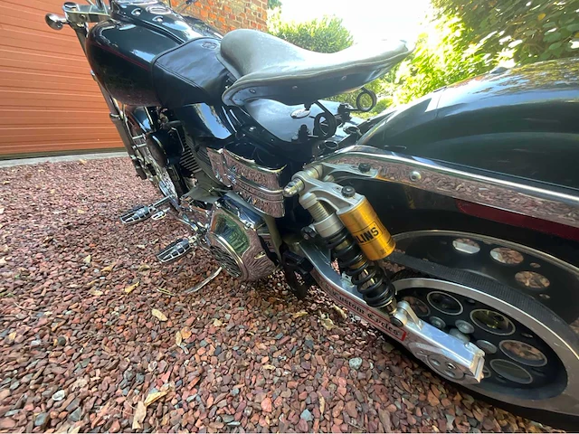 Harley-davidson dyna super glide custom motorfiets - afbeelding 15 van  36