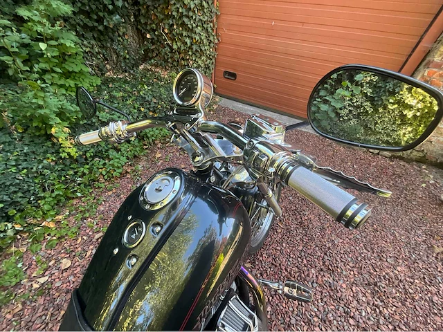 Harley-davidson dyna super glide custom motorfiets - afbeelding 16 van  36