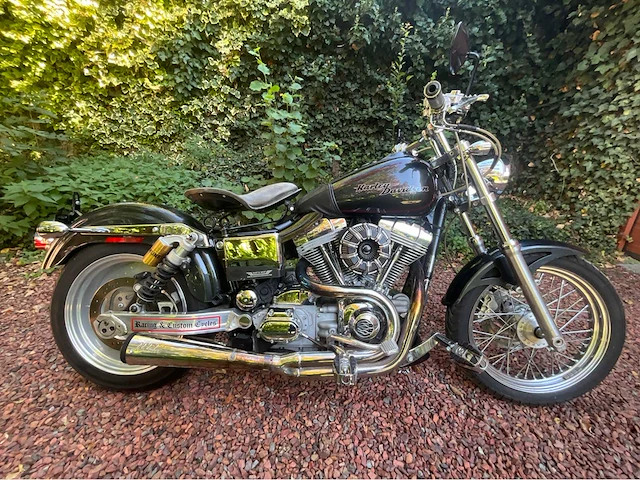 Harley-davidson dyna super glide custom motorfiets - afbeelding 23 van  36