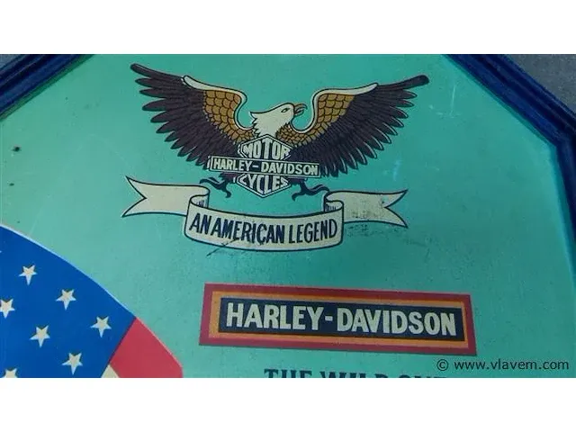 Harley davidson houten kader - afbeelding 7 van  10