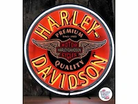 Harley davidson neon sign verlichting - afbeelding 1 van  1