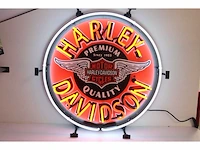 Harley davidson neon sign verlichting - afbeelding 1 van  3