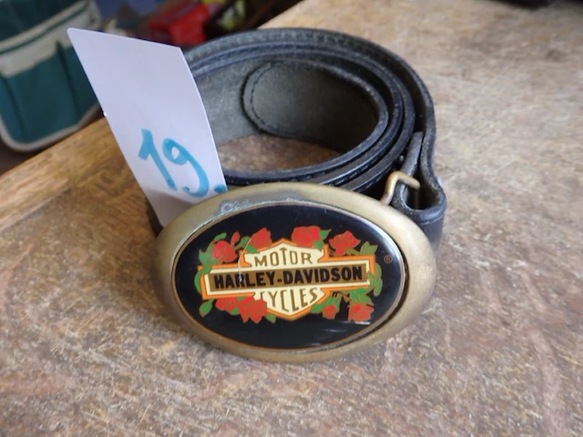 Harley davidson riem - afbeelding 1 van  1