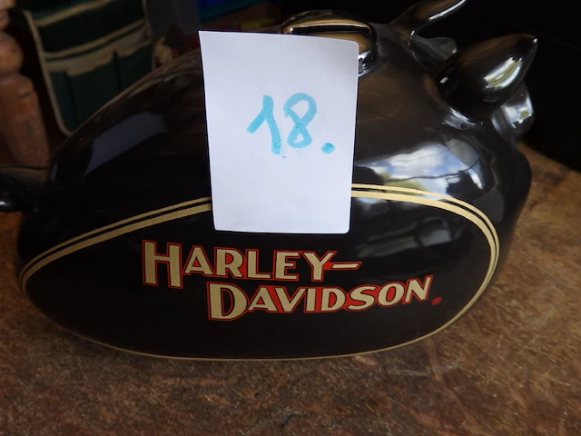 Harley davidson spaarpot - afbeelding 1 van  1