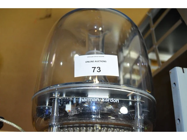 Harman/kardon gg0037-0097582 speakers met subwoofer werkt op bleutooth , led bureaulamp, radio my tube perfect pro - afbeelding 2 van  9