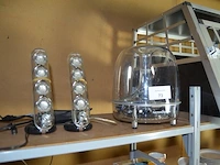 Harman/kardon gg0037-0097582 speakers met subwoofer werkt op bleutooth , led bureaulamp, radio my tube perfect pro - afbeelding 6 van  9