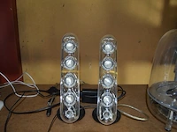 Harman/kardon gg0037-0097582 speakers met subwoofer werkt op bleutooth , led bureaulamp, radio my tube perfect pro - afbeelding 7 van  9