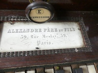 Harmonium alexandre vader en zoon - afbeelding 2 van  5