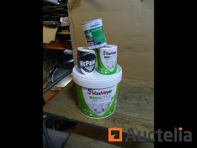 Hars 11 l maxmeyer bioactive, hout verf pot grijs antraciet, lakpot - afbeelding 1 van  7