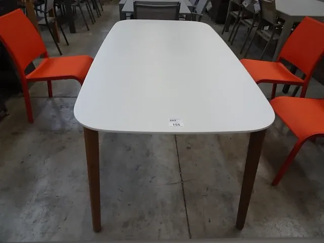 Hartman sophie studio tuintafel hpl kleur royal wit 170cm - afbeelding 2 van  2
