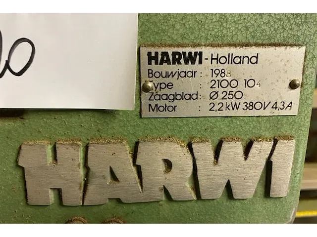 Harwi wandzaag - afbeelding 3 van  3