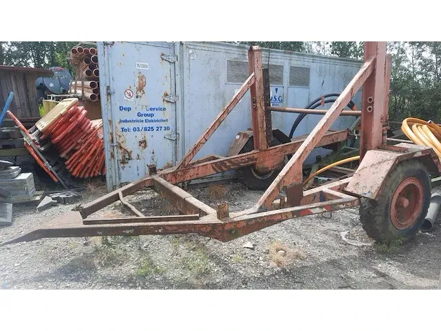 Haspel aanhangwagen - afbeelding 1 van  1