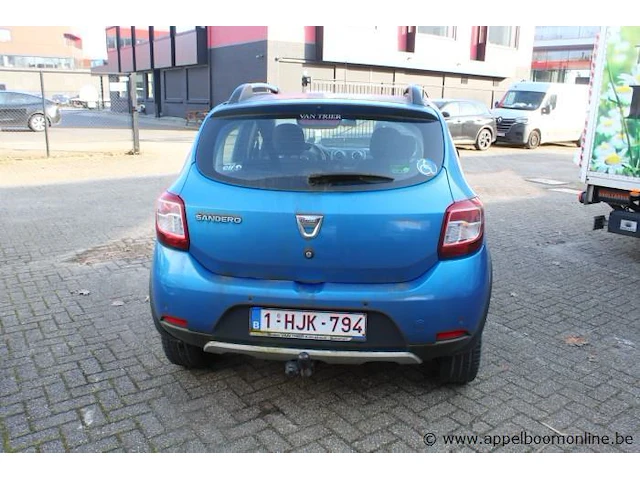 Hatchback dacia sandero stepway, diesel,1461cm³,66kw,1e inschr 09/2/15,uu15sdclc52232894, 132231km,co²-uitstoot 105g/km,euro5b,kentekenbewijs i+ii, gelijkvormigheidsattest,keuring tot 09/2/24, 1sleutel - afbeelding 16 van  19