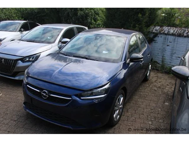 Hatchback opel corsa, benzine, 1199cm³, 55kw, 1e inschr 23/12/2020, vxkuphmhdl4462471, 41578km, co²-uitstoot ng, euro 6d-isc, kenteken i+ii, gelijkvormigheidsattest, 2 sleutels - afbeelding 1 van  10