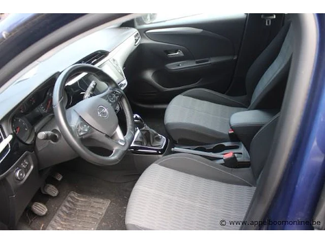 Hatchback opel corsa, benzine, 1199cm³, 55kw, 1e inschr 23/12/2020, vxkuphmhdl4462471, 41578km, co²-uitstoot ng, euro 6d-isc, kenteken i+ii, gelijkvormigheidsattest, 2 sleutels - afbeelding 9 van  10