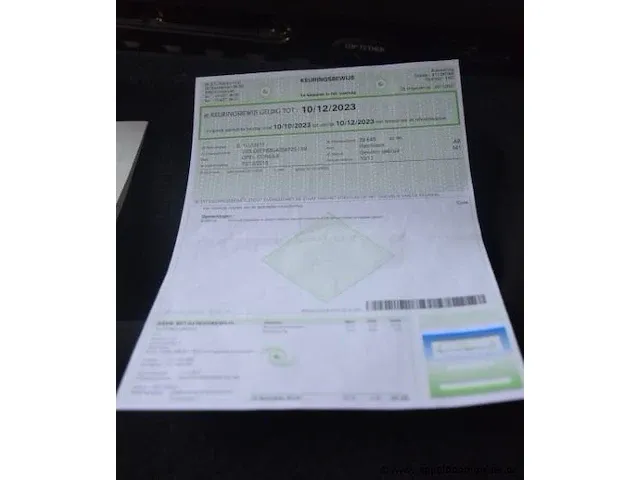 Hatchback opel corsa, benzine, 1398cm³,66kw, 1e inschr 10/12/15, w0l0xep68g4058729, 35426km, co²-uitstoot 139g/km, euro6b, kenteken i+ii, gelijkvormigheidsattest, keuring tot 10/12/23, 2sleutels - afbeelding 7 van  16